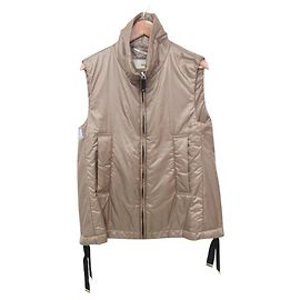 Max Mara The Cube GREENVE CAMLUXE Padding Vest Marrone