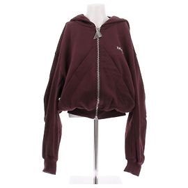 Sudadera Attico de algodón color burdeos Talla 38 Burdeos