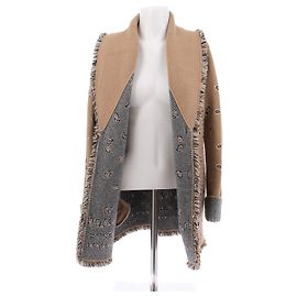 Alanui Brauner Kaschmir-Gilet Braun