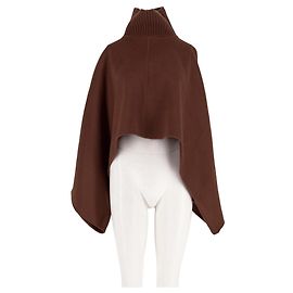 SéZane Brauner Wollponcho Braun