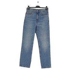 Vaqueros rectos azules de denim Sandro Azul