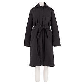 Autre Marque Manteau en coton noir Black