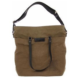 Burberry Saco de viagem em tecido cáqui Caqui