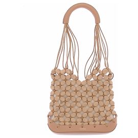 Polène Solé Bag Beige Leather Beige