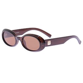 Autre Marque Óculos de sol castanhos Polarized Marrom