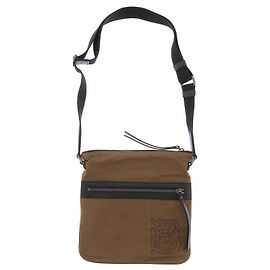 Bolsa de mão Burberry em lona cáqui Caqui