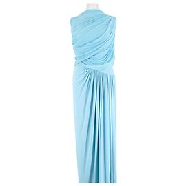 Autre Marque Vestido longo azul DEME Azul