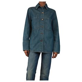 Soeur Blue Garance Jeanshemd - size UK 6 Blau
