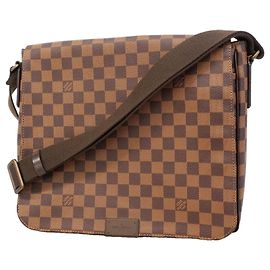 Sac à épaule Louis Vuitton Damier District MM Damier ebène