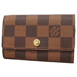 Porte-clés Louis Vuitton Damier Damier ebène