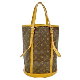 Borsa Tote Louis Vuitton Monogram Bucket GM Marrone