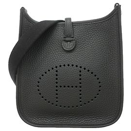 Hermès Borsa a tracolla Hermes Evelyne TPM Nero