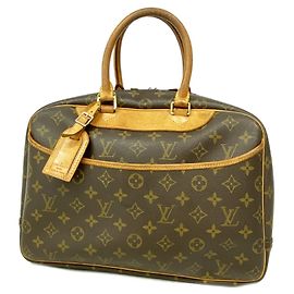 Sac à main Louis Vuitton Monogram Deauville Marron
