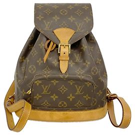 Zaino Louis Vuitton Monogram Montsouris MM Marrone