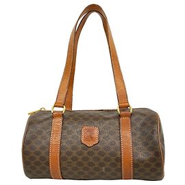 Céline Bolso Celine Macadam Brown para mujer Castaño