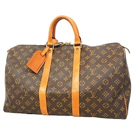 Bolsa Boston Louis Vuitton Marrom