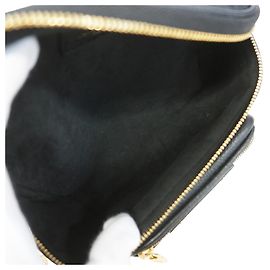 Louis Vuitton Monogram Empreinte Mini Bumbag Shoulder Bag Preto