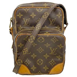 Louis Vuitton Monogram Amazon Shoulder Bag Brown
