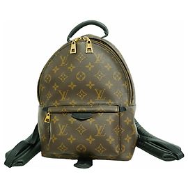 Sac à dos Louis Vuitton Monogram Palm Springs PM Marron