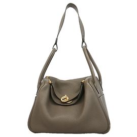 Hermès Bolso Hermes Lindy 26 Gris