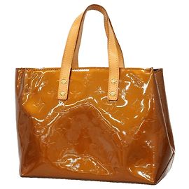 Borsa Louis Vuitton Vernis Lead PM Bronzo