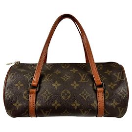 Louis Vuitton Monogram Papillon Handbag Brown Monogram