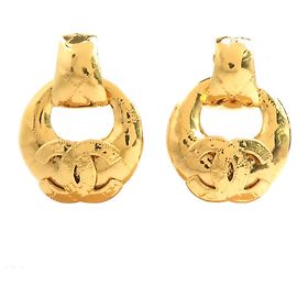 Orecchini a clip Chanel Gold D'oro
