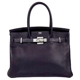 Hermès Borsa Hermes Birkin 30 in Raisin Bordò