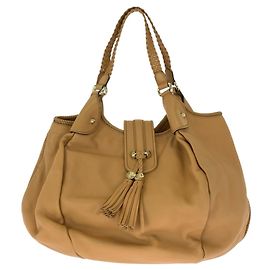 Bolso Tote Hobo Gucci Marrakech con Borlas Marrón claro