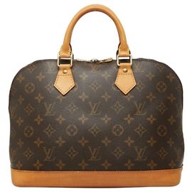 Borsa Louis Vuitton Monogram Alma Marrone