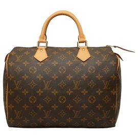 Bolsa Louis Vuitton Monogram Speedy 30 Marrom