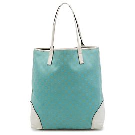 Gucci Blue GG Canvas Tote Blue Other