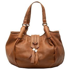 Gucci Marrakech Tote aus braunem Kalbsleder Braun
