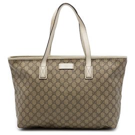 Bolso Tote Gucci Beige Medium GG Supreme Beige