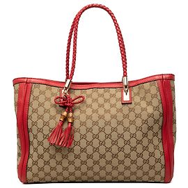 Gucci Beige GG Canvas Bella Tote Other