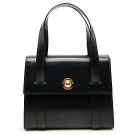 Céline Borsa Celine Starball in pelle di vitello liscia nera Nero