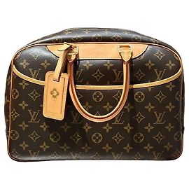 Bolsa Louis Vuitton Trouville Canvas Marrom