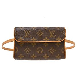 Louis Vuitton Florentine Waist Monogram Canvas Medium Marrom