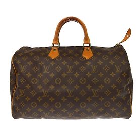 Louis Vuitton Speedy Monogram Canvas 40 Marron