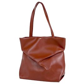 Borsa Tote Chloé Judy East West Marrone