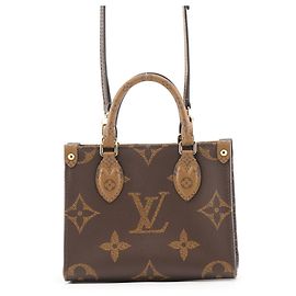 Bolso Louis Vuitton Monogram Reverse OnTheGo BB Roja Monograma