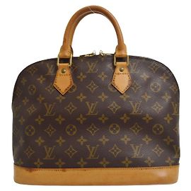 Louis Vuitton Alma Monogram Canvas PM Marron