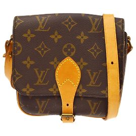 Louis Vuitton Cartouchiere Monogram Canvas PM Marrom