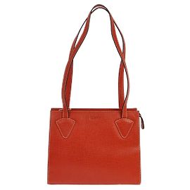 Sac à épaule Loewe en cuir Rouge