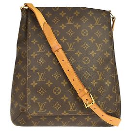 Louis Vuitton Musette Monogram Canvas GM Brown
