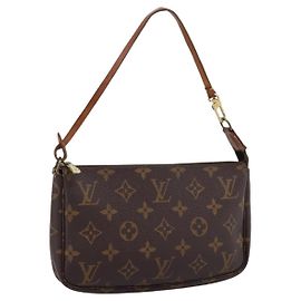 Louis Vuitton Pochette Accessoires NM Monogram Canvas Marrone