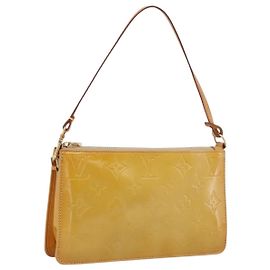 Louis Vuitton Lexington Pochette Monogram Vernis Beige