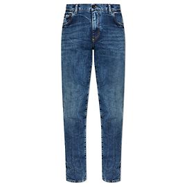 Vaqueros Slim Carrot Azules de Denim Dolce & Gabbana Azul