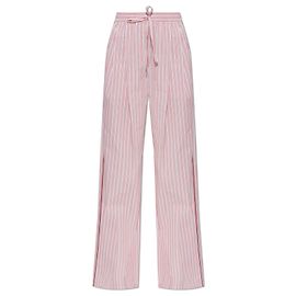 Dolce & Gabbana Pantalon à rayures Rose