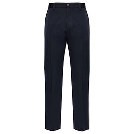 Dolce & Gabbana Plissierte Wollhose Blau